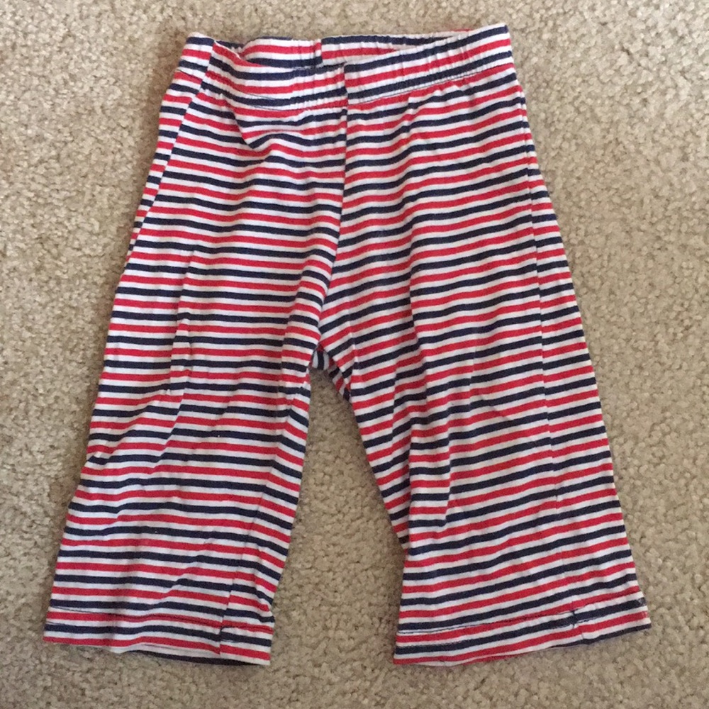 American Apparel Striped Karate Pants